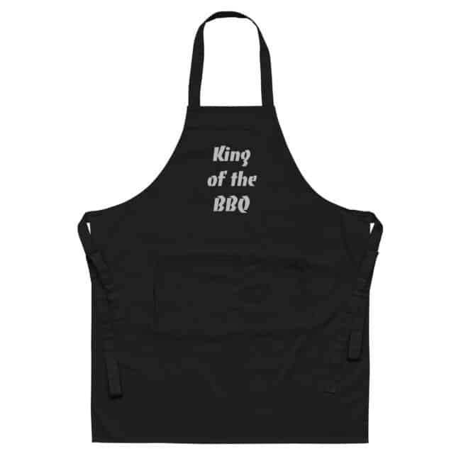 King of the BBQ Apron eco-friendly black