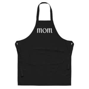 Mom eco-friendly apron black