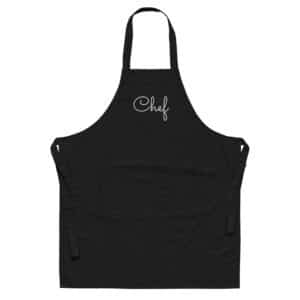 chef sustainable apron black