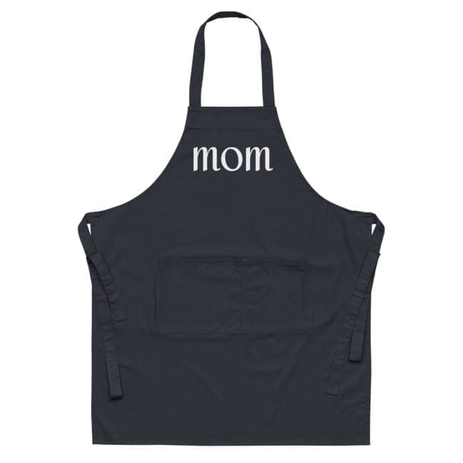 Mom eco-friendly apron navy