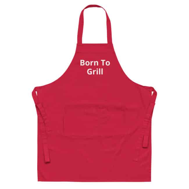 Born To Grill | Organic Cotton Apron - Image 3