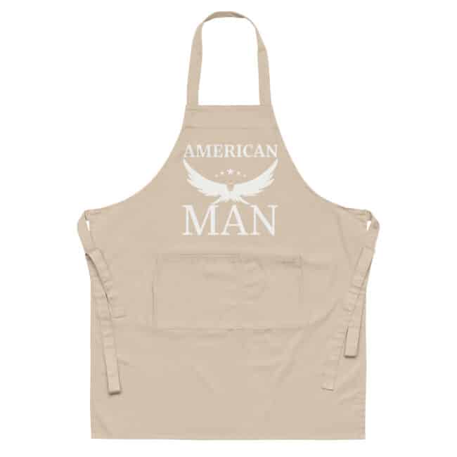 American man apron rope color