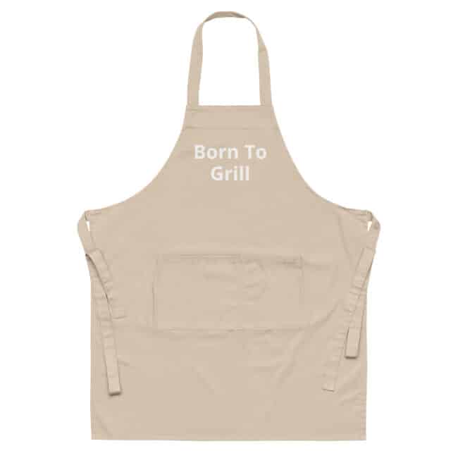 Born To Grill | Organic Cotton Apron - Image 4