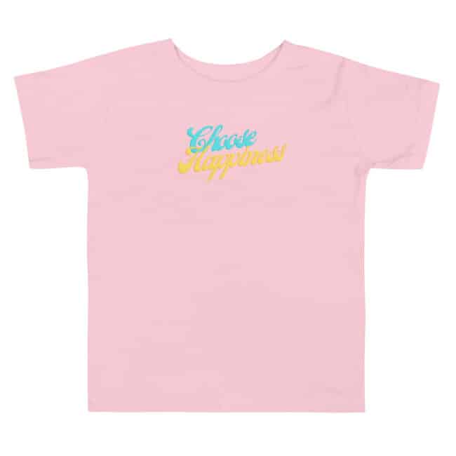 Choose Happiness Toddler Short Sleeve Tee - Image 3