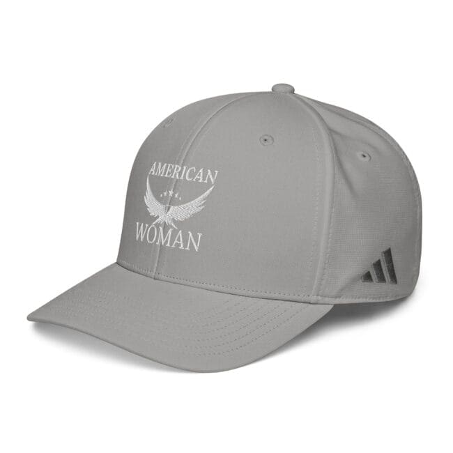 american woman adidis cap side image grey