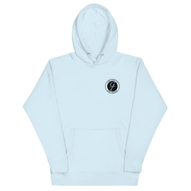 I Believe In God Things hoodie sky blue