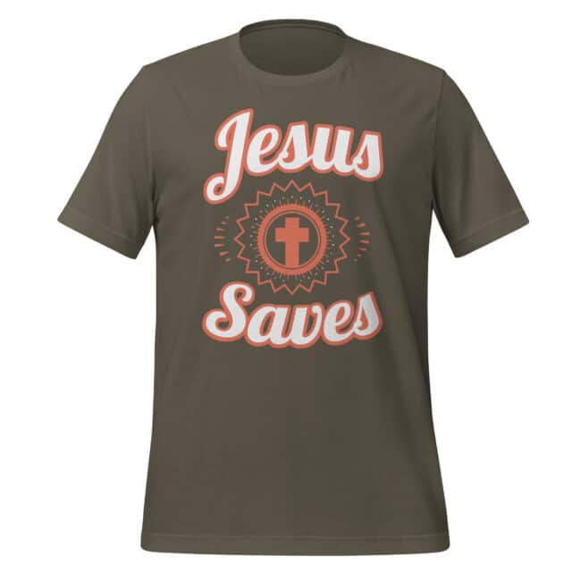 Jesus Saves Christian t-shirt army