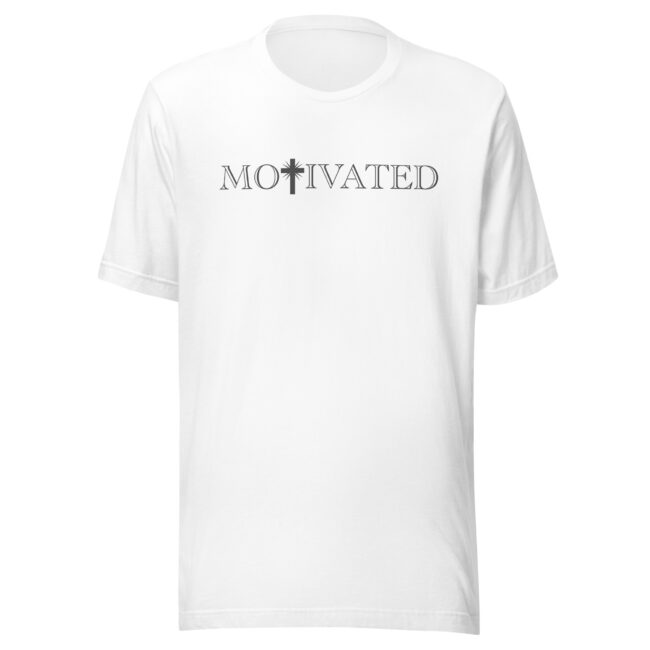 Motivated t-shirt white